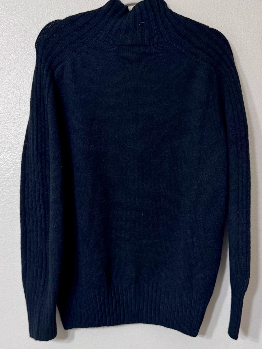 NWT Petal + Pup Black Mock Neck Knit Sweater Size XL